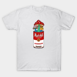 Mushroom Pop Art soup T-Shirt